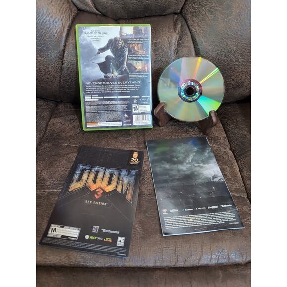 Dishonored Microsoft Xbox 360 - Complete CIB Video Game - Picture 2 of 2